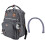 Versatile Waterproof Diaper Backpack with Insulated Compartments All-in-One Design Ergonomic Fit Stroller Compatible and Multi-functional Changing 1