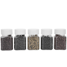 Anneaux en silicone de qualité supérieure, micro-anneaux antidérapants, sans abîmer les extensions de cheveux à pointes en I.