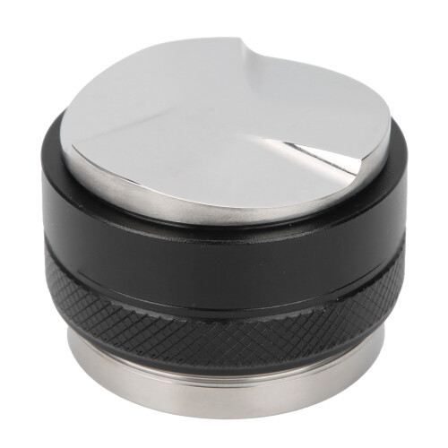 Uniform Tamp Adjustable Depth Coffee Distributor Tamper Durable Construction Enhanced Extraction Process Dual Head Design Versatile Compatibility For