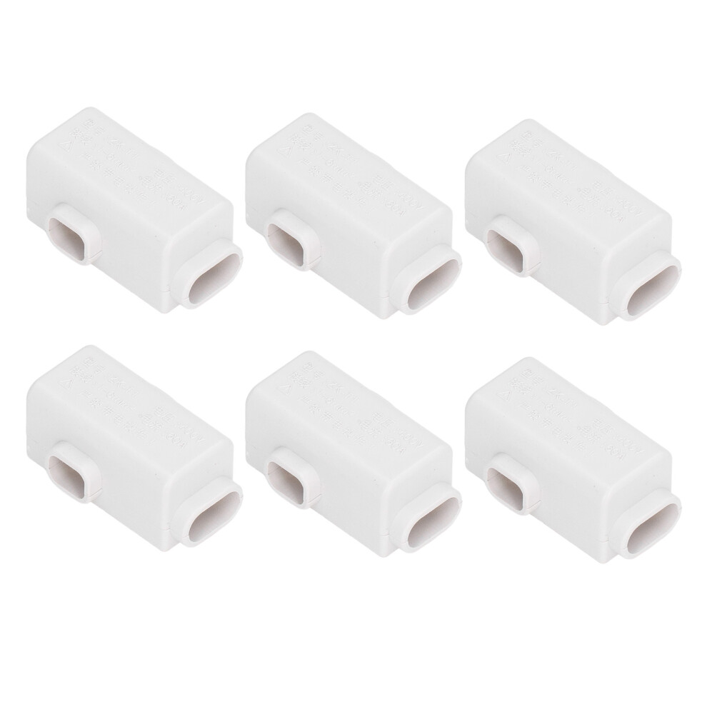 High Power Inline Junction Connector Box Double Screw Fixing Thickened Copper Conductor Quick Wiring Flame Retardant Shell Terminal Block For Switch 9191629216079