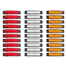 Easy to Install LED Side Marker Lights Clearance Lamps High Quality SMD LED Bright Light Output Foam Tape Base Waterproof Dust Proof UL Listed Power
