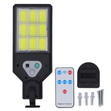 Waterproof Solar Wall Lamp Bright Nighttime Illumination Human Body Induction Outdoor Use Remote Control Motion Sensor Long Service Life Solar