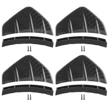 Anti-Collision Shark Fin Spoiler For Car Rear Bumper, Universal Aerodynamic Spoiler With Noise Reduction Features, Easy To Install Durable Car
