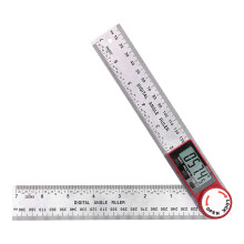 Digital Angle Finder Protractor With Lock Function Stainless Steel High Accuracy Measuring Tool For Construction Engineering And Woodworking