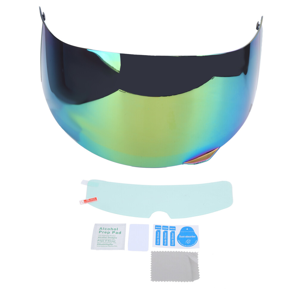 Premium Polycarbonate Replacement Helmet Visor Motorcycle Helmet Face Shield Universal Fit Uv Protection Anti Scratch Wind Rain Protection High 9049227829743