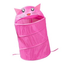 Foldable Canvas Toy Organizers Basket Portable Storage Hamper For Children Bedroom Bathroom Dorm Essential