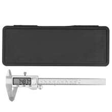 High Accuracy Digital Caliper With Clear Display, Stainless Steel Structure With Waterproof Performance For Easy Reading And Industrial Application,