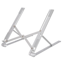 Adjustable Laptop Riser Stand, Foldable Ergonomic Laptop Holder with Cooling Function, Aluminum Alloy Laptop Stand for10-15.6Inch Devices Anti Slip