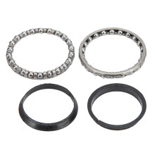 Roulements à billes durables pour jeux de direction de vélo, cages de roulement à billes de haute précision, roulements robustes et précis pour
