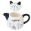 Decorative Tea Kettle Ceramic Pot Multi 1Pack 1