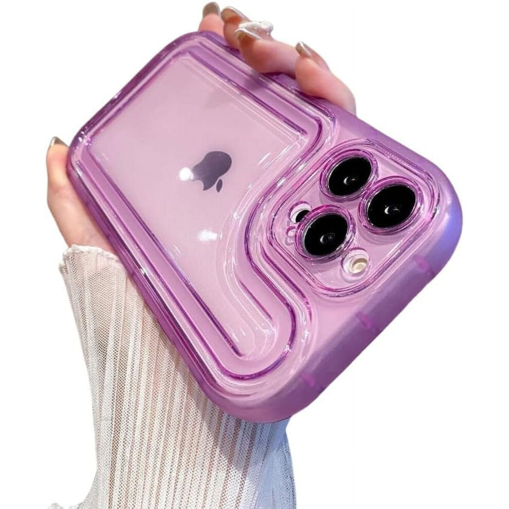 Colorful Soft Silicone Phone Case Â Macaron Anti-Drop & Wear-Resistant, Compatible With Iphone X/Xs Purple 9181073430596