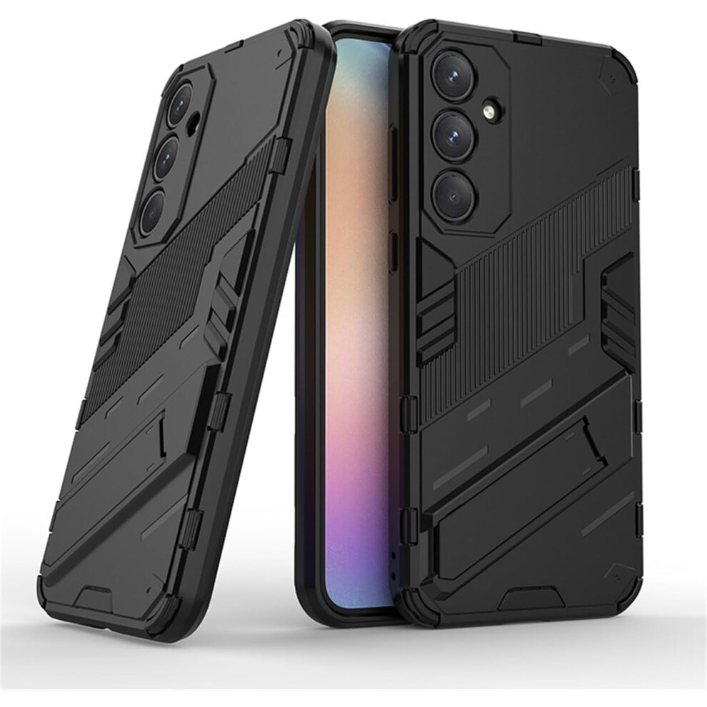 Military Dual-Layer Case For Galaxy S24 Fe: Shockproof Tpu+Pc With Kickstand, Antiskid & Thermolysis – Compatible With Samsung Galaxy S24 Fe 5G 9181073433917