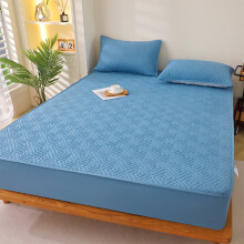 Waterproof Cotton Mattress Protector – Queen, All-Season, Dustproof & Stain-Resistant, Breathable & Lightweight