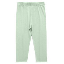 Kid Girls Candy Color Leggings Solid Color Leggings Casual Yoga Pants Tights Trousers Green 7-8 Years