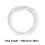 4Sets Plastic Coated Curtain Cord Kit Copper Core with Hooks 4