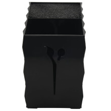 Black Professional Salon Shear Holder for Stylist Scissors Rack Holder Case Hair Clips Storage Box Hairdressing Combs Organizer
