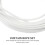 4Sets Plastic Coated Curtain Cord Kit Copper Core with Hooks 6