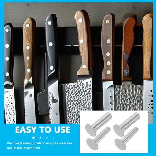 4 Pairs Stainless Steel Kitchen Knife Handle Rivets 2