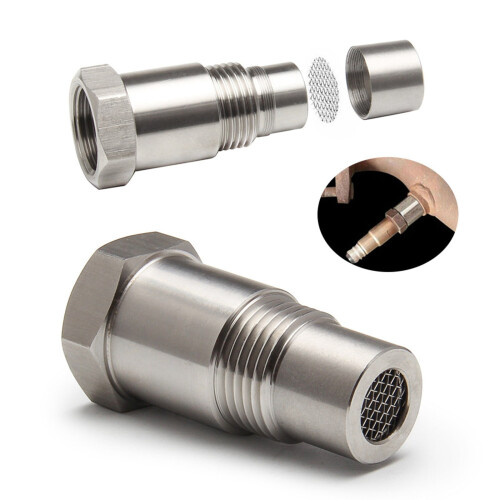 10-Pack High-Quality Sensor Connectors - M18*1.5, SS304, Eliminates CEL/DTC Issues(S120)