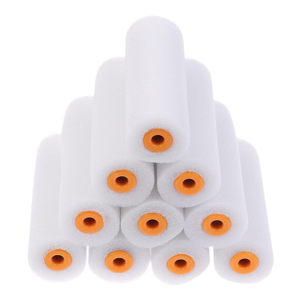 10 Pieces Foam Rollers Mini Paint Brushes Painting Supplies For Precision Edge Work On Trim And Corners 9485826614708