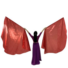 WZXPWT Praise Dance Worship Flags Set, Spiritual Dance Props Costume, Sparkling Worship Banners Kit, Shiny Performance Flags for Church and Events