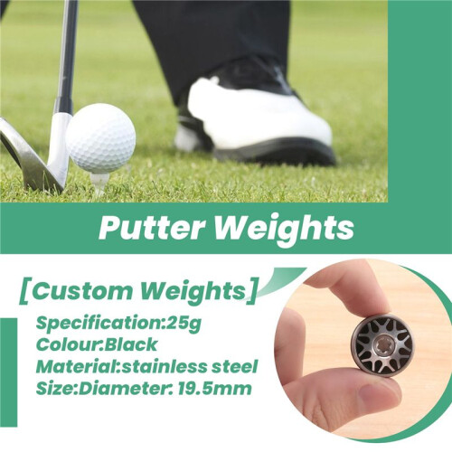 1Pcs Lab Custom Weights for  Stroke Lab  Putter 25G