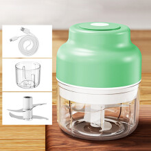 Elektrische knoflookhakker, USB-oplaadbaar, 250 ml