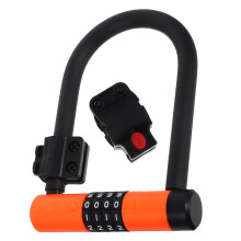 Anti Theft Bike Lock U Shaped Alloy Steel Keyless Security for Bikes 1Set