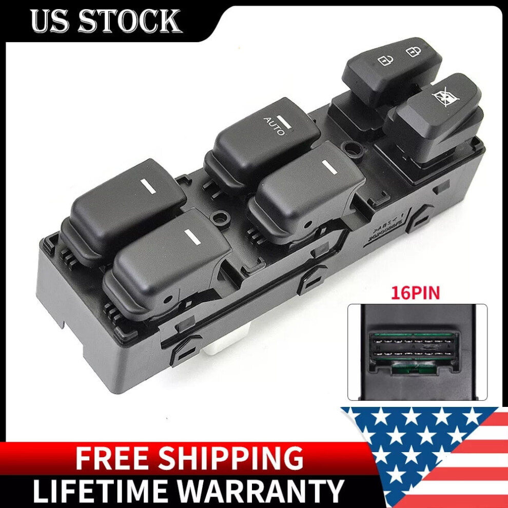 For 2011-2015 Hyundai Sonata Front Left Driver Side Master Power Window Switch 9130661915205