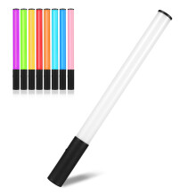 Andoer W150RGB-II RGB LED Light Tube, 2500K–9000K, 20 Effects, Built-in Battery & LCD, for Vlog/Live/Portrait — Compatible with