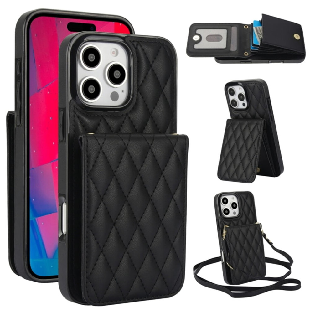 Iphone 15 Pro Leather Wallet Case With Magnetic Flip And 9165521135189