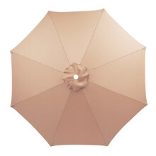 Baldachim parasola tarasowego 10FT6-Rib Champagne