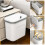 Kitchen Compost Bin with Lid 8L Wall-Mounted 1