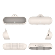 Custodia in silicone compatibile con Beats Pill2024 – Custodia protettiva, supporto per altoparlante da appoggio