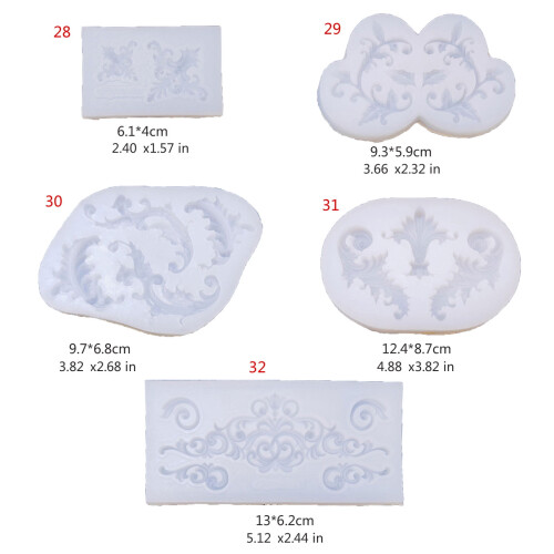 Fondantkantform til kakekanter, 1 stk. 2