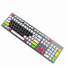 Husă de protecție pentru tastaturi din silicon pentru KB216KM636 3277Laptop, rezistentă la praf și stropi, semi-transparentă