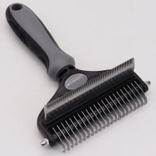 Pente para animais de estimação com nós abertos, pente para cães, pente de beleza, pente especial para cães, acessórios para cabelo, pente para