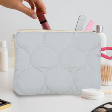 Kosmetiktasche für Reisen, Kosmetik-Organizer für unterwegs, gepolsterte Kosmetiktasche, Reise-Kulturbeutel für Damen, Wochenendtasche, süß
