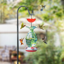 Geavanceerd mierenbeschermingssysteem voor kolibrievoeders – grote capaciteit, transparante beker, insectenwerend en waterniveaucontrole,