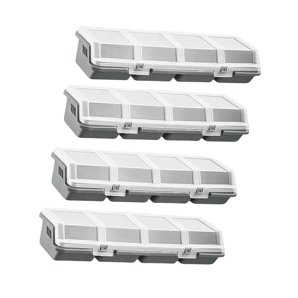 Hardware Container Compartment Box Organizer Pp Plastic 4 9418476975783