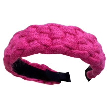 Women's Braided Fabric Headband Wide Woven Hair Accessory