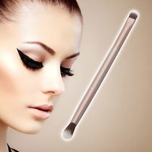 Makeup Brush Eyeshadow Smudge Double Sided2-In-1Define Blend Shade 2