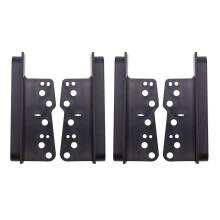 4Pcs Fit for 2 Double Din Fascia Facia Dash Kit Car Stereo Side Trims Brackets