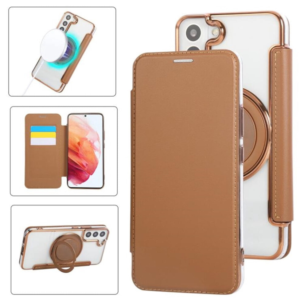Samsung Galaxy S22+ 5G Rfid-Blocking Pu Leather Wallet Cover 9152228960244