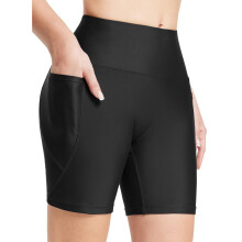 Pantaloni scurți de baie pentru femei, pantaloni scurți pentru femei, pantaloni scurți de motociclist, pantaloni scurți de antrenament pentru