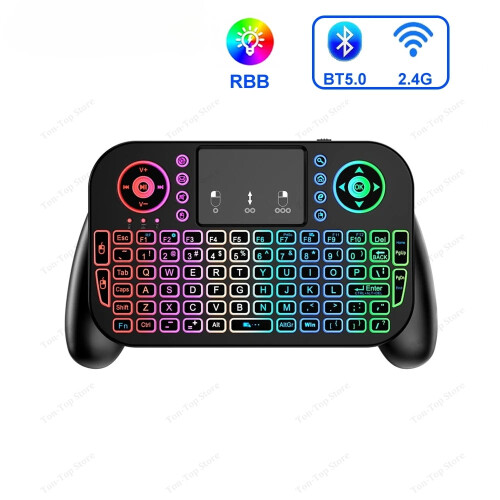 RGB Mini Bluetooth 5.0 and 2.4G Dual-Mode Keyboard