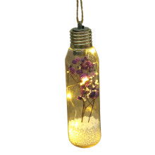 Retro LED Christmas Lights with Snow Globes & Mini Trees – Vintage Snowflake & Ornament Decor for Bedroom/Window/Mantel