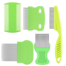 Scuab Cat ACDANC, Soláthairtí Grúmaeireachta Cat Silicone, Scuab Gruaige Cat, Glas, 10X4X2"