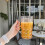Plastic beer mug double layer 420ml 1