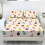 King Sheets Set 3-Piece Cooling Polyester-Spandex Bed 1